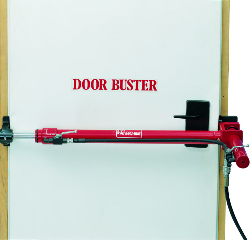 Outward opening door